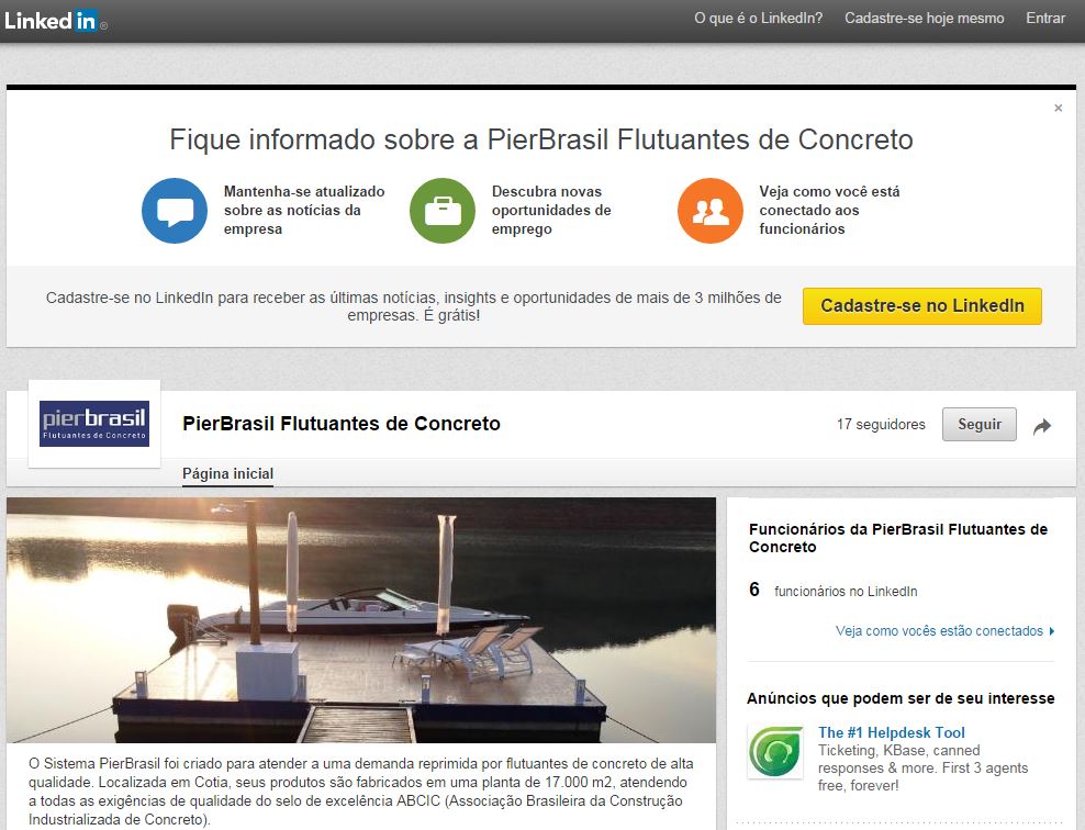 PierBrasil no LinkedIn